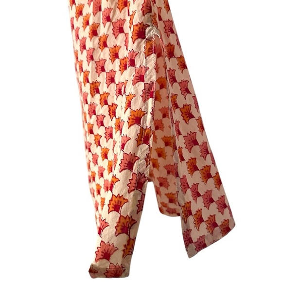 FabIndia XS Block Print Cotton Tunic Dress – Boho Indie Cottagecore Cotton - Picture 4 of 6